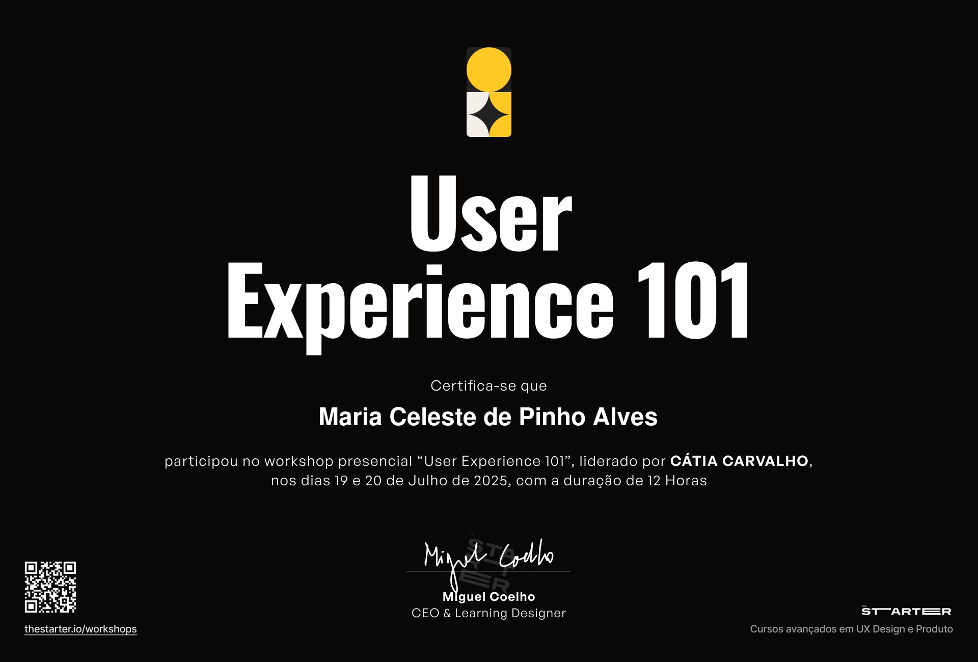 Certificado de Participação Badge