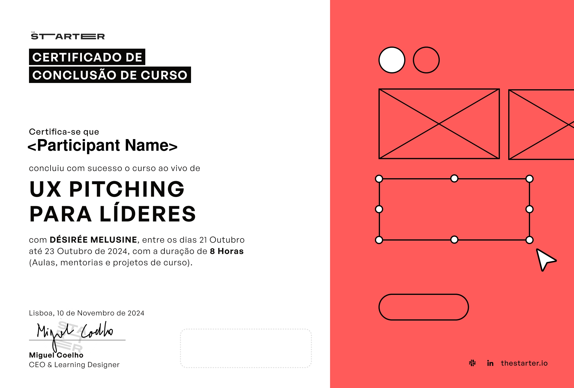 Certificado de Conclusão de Curso Badge