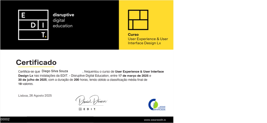 Certificado de Conclusão de Curso Badge